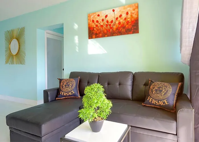 Lovely Apt Near Beach,Downtown,24Hr Security,Pool